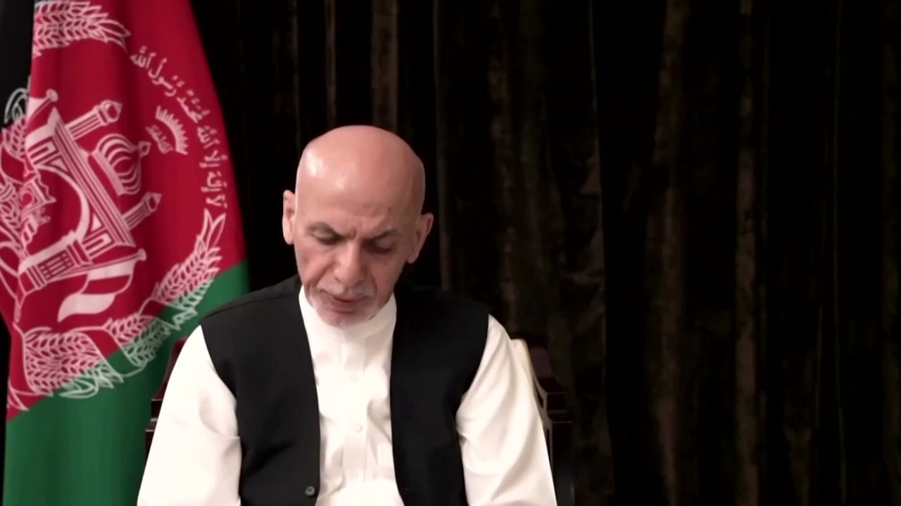 Afghan President Ghani defends decision to flee