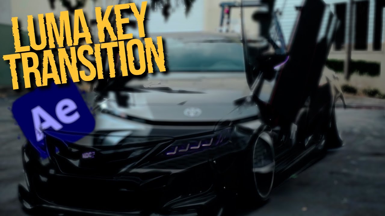 Smooth Luma Key Transition Tutorial in After Effects
