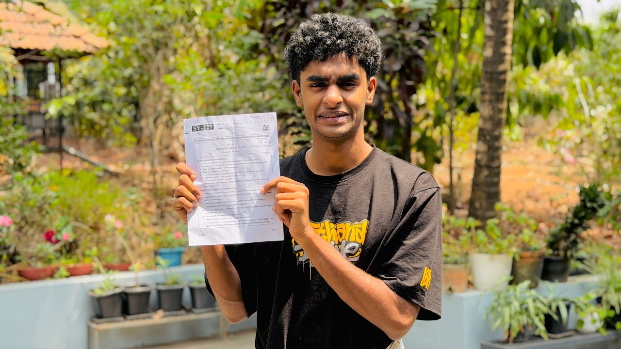 കണക്കായ ഒരു കണക്ക് പരീക്ഷ 😢💔 Plus Two Maths Exam Review 📚