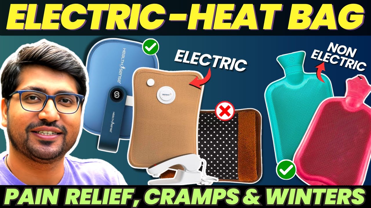[TOP 3]🔥Best Electric Hot Water Bag In India♨️Best Heating Bags for Pain Relief, Cramps & Winters