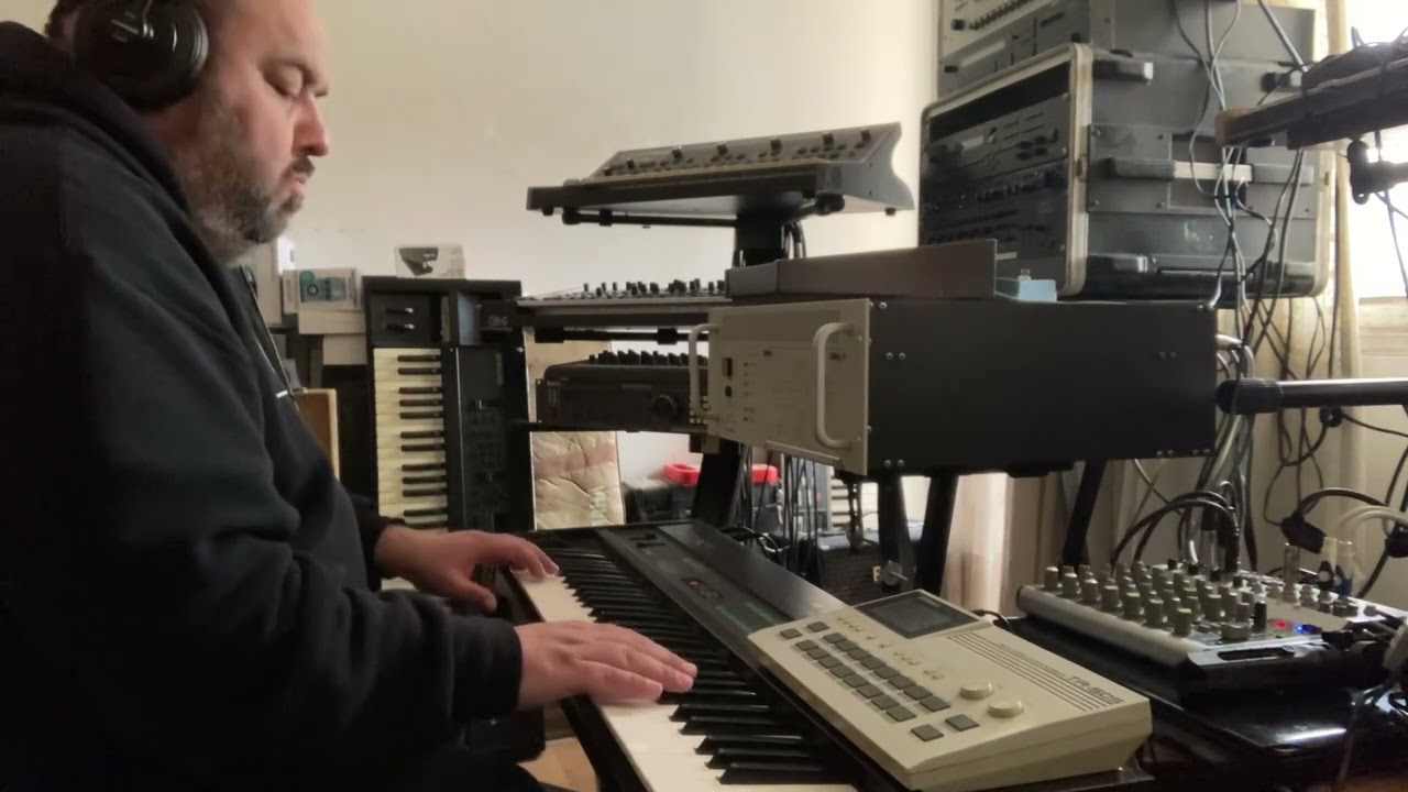 Antártica Echoes (Vangelis cover) Yamaha DX7 - Reverb EMT 252