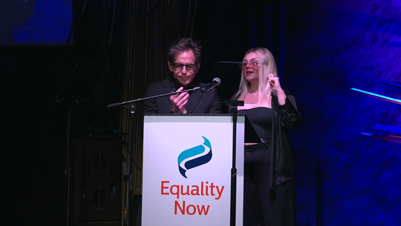 Ben Stiller & Ella Stiller's Speech at Equality Now's Make Equality Reality Gala 2024