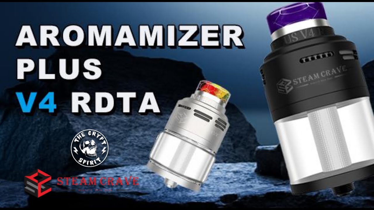 AROMAMIZER + V4 rdta STEAM CRAVE