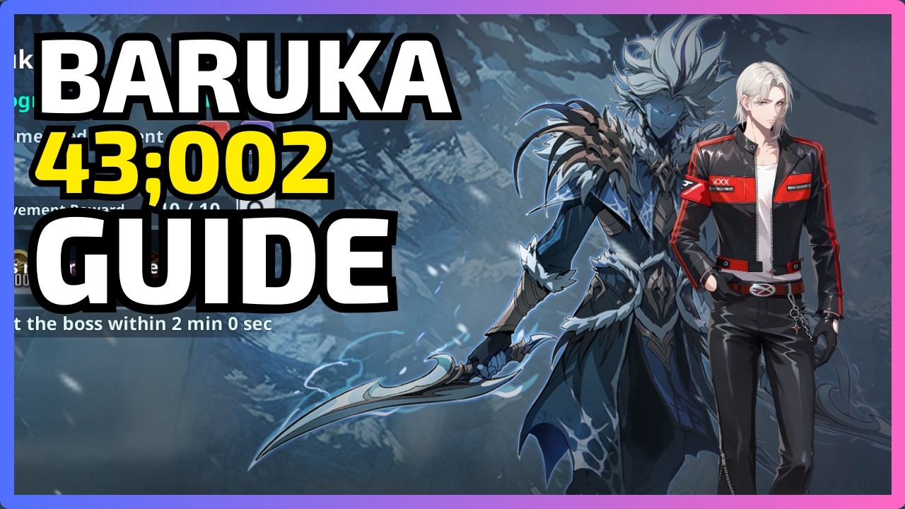 Battlefield of Time GUIDE - 🧊BARUKA🧊 - 43,002s - Season 16 | Solo Leveling:Arise