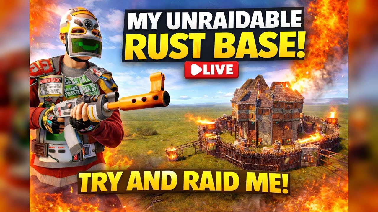 My first unraidable base in RUST !!!