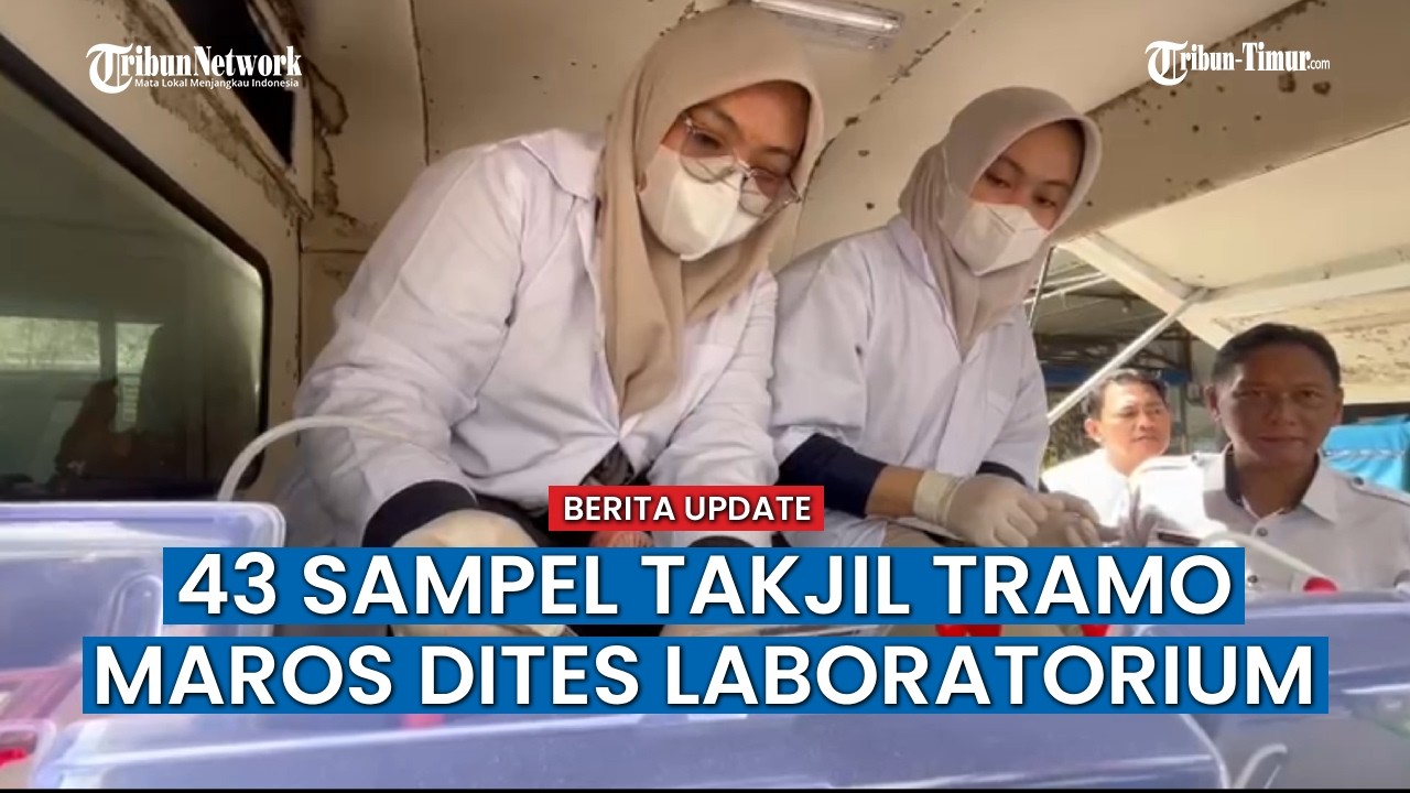 Uji Formalin hingga Rhodamin, Dinkes Maros Periksa 43 Sampel Takjil dan Kue Kering