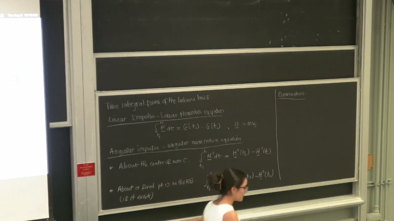 Lecture 15 - Rigid Body Momenta