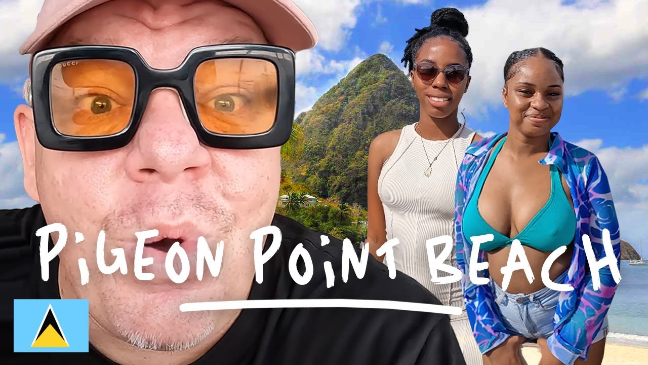 I Found Paradise in St. Lucia – Castries to Pigeon Island Beach! 🇱🇨