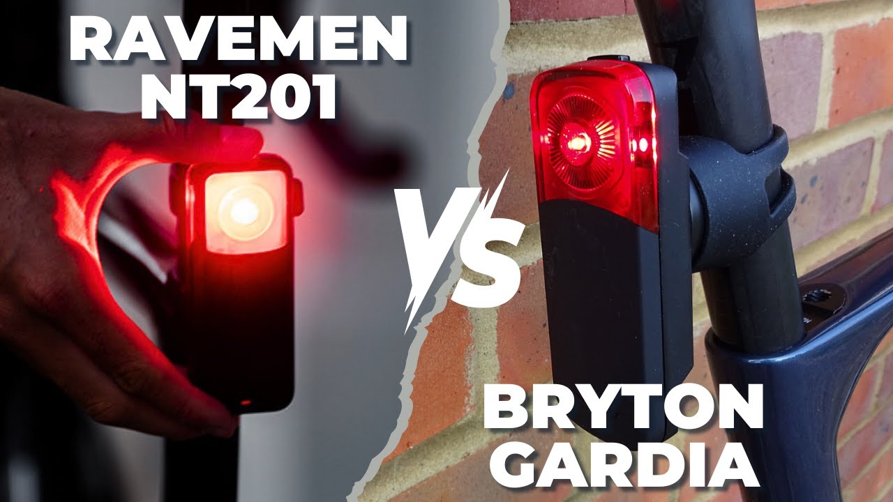 Ravemen NT201 против Bryton Gardia R300L — какой радарный фонарь для велосипеда выбрать?