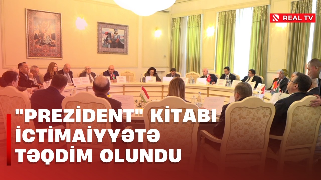Kitabda Prezident İlham Əliyevin fəaliyyətindən bəhs olunub