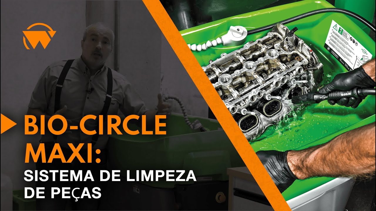BIO-CIRCLE MAXI: sistema de limpeza de pe&ccedil;as