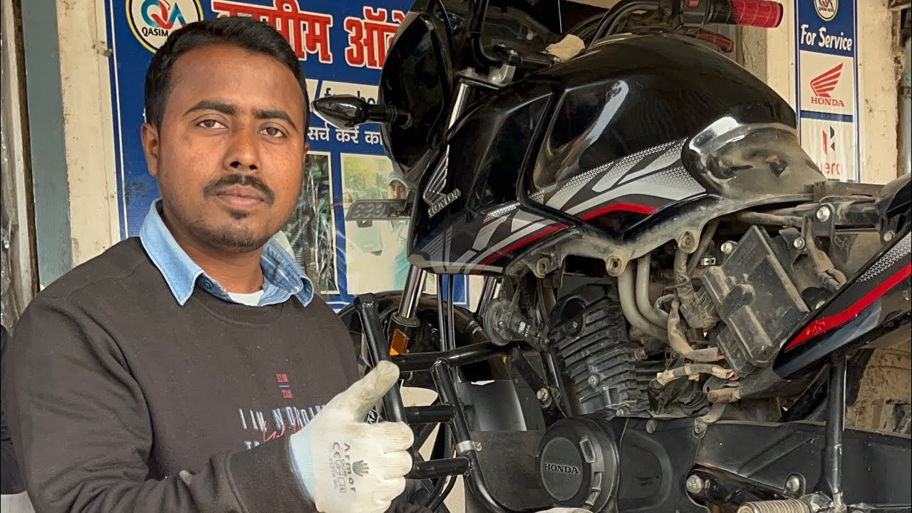 Honda Livo BS6 🔥 Motorcycle full servicing । फुल सर्विस करने का तरीका 🙏