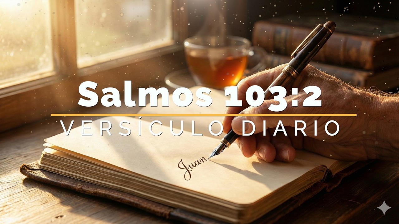 Dile esto a tu alma cuando estés TRISTE - Versículo diario: Salmos 103:2