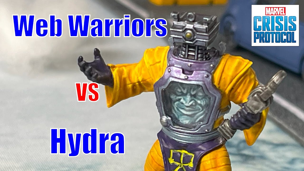 Marvel Crisis Protocol: Web Warriors vs Hydra