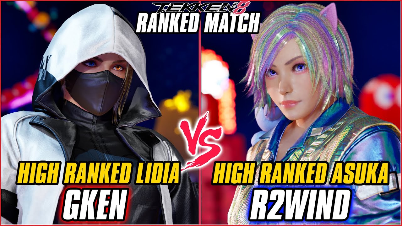 TEKKEN 8 ▰ GKEN (Lidia) vs R2WIND (Asuka) ▰ T8 RANKED GAMEPLAY