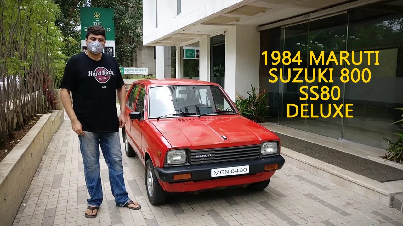 The Iconic 1984 Maruti 800 SS80 DX (Deluxe)