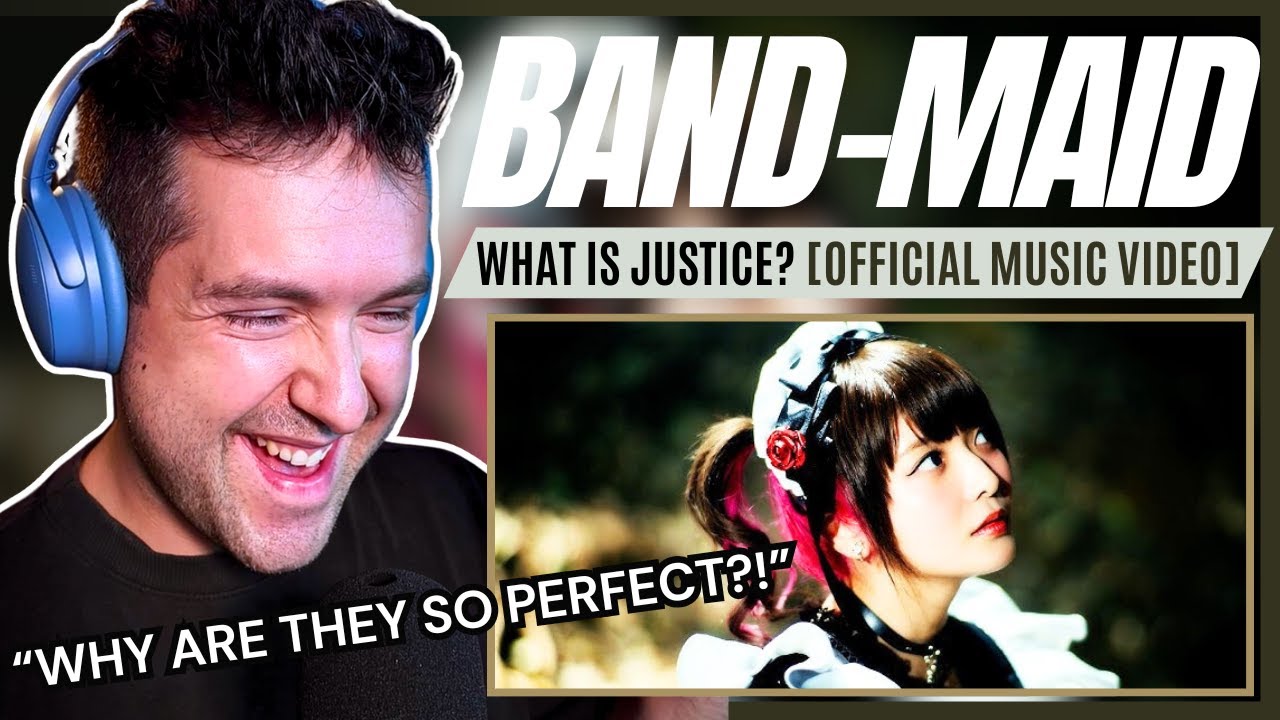 J-rock fan's REACTION to BAND-MAID / What is justice? (Official Music Video)