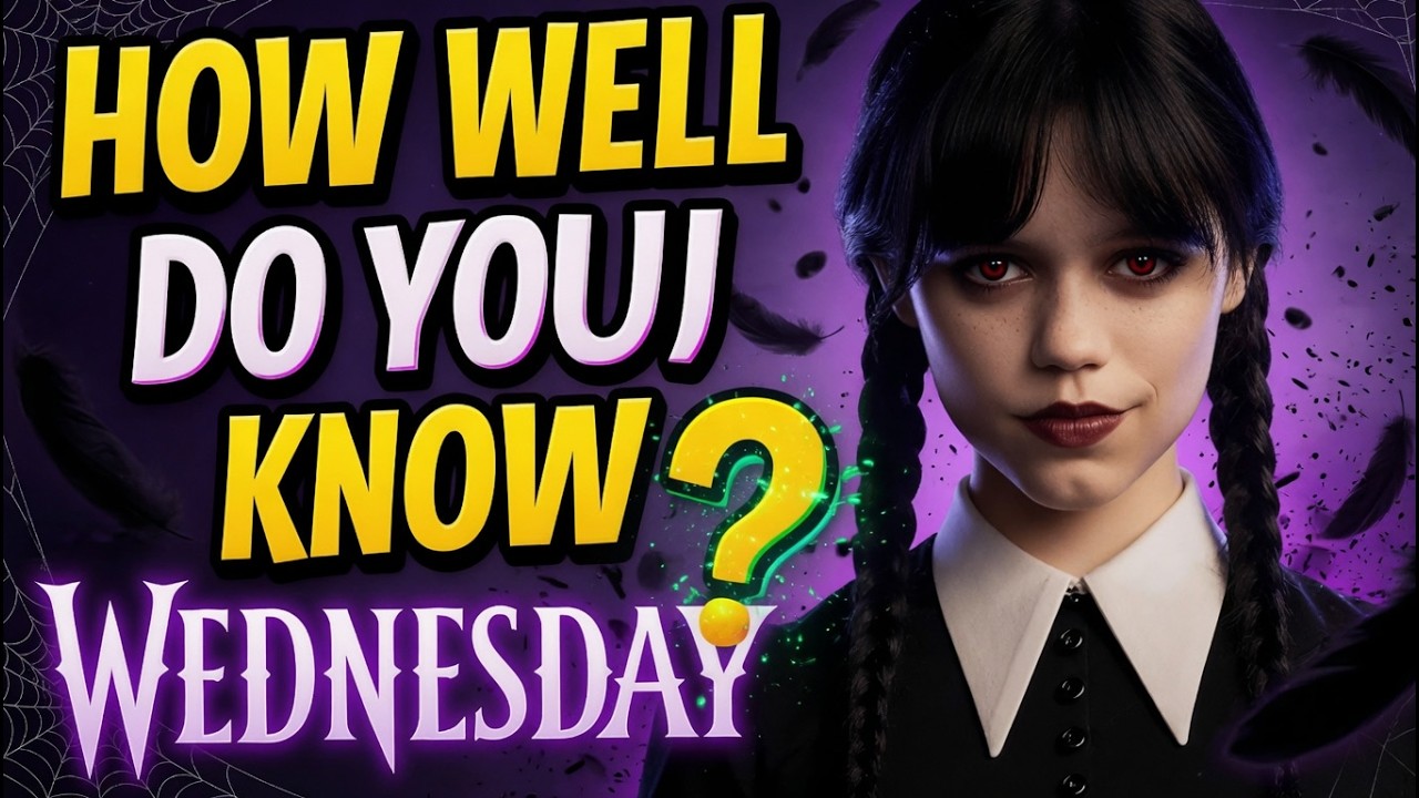 💀 How Well Do You Really Know Wednesday Addams? | Ultimate Quiz 🖤