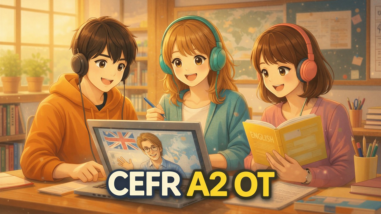 [CEFR A2 00] 🚀 [[A1 탈출!] 단어 생존기에서 '진짜 대화'로! A2 레벨 완벽 오리엔테이션]