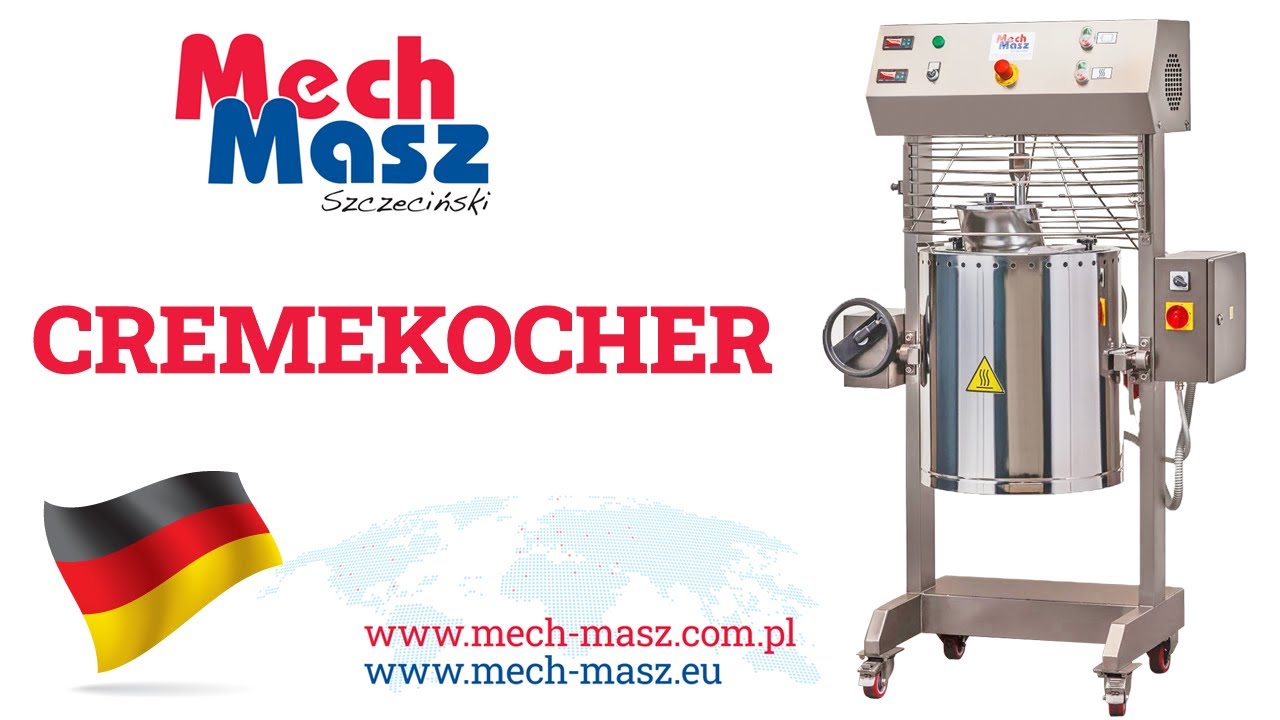 Elektrische Cremekocher &ndash; Multikocher von 30 bis 500 Liter von MECH-MASZ Maschinen