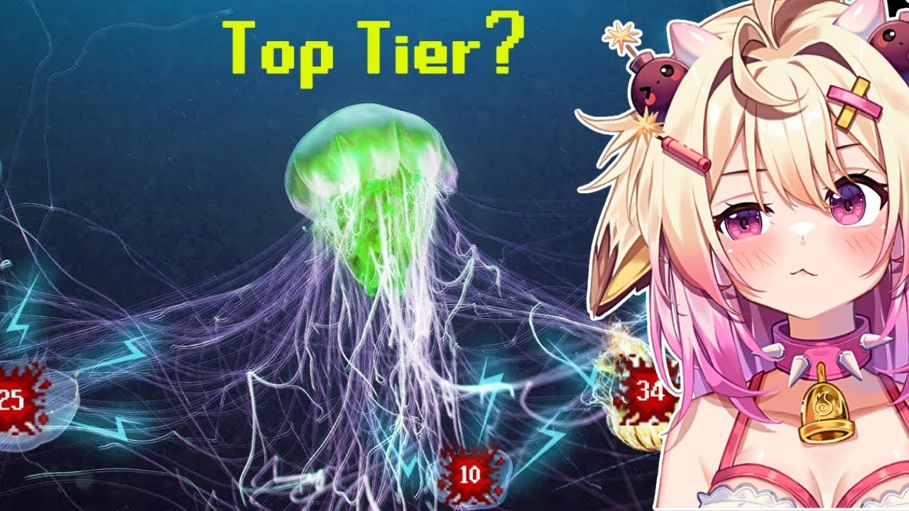 Why are Jellyfish So Overpowered?! | Rosiebellmoo Reacts to TierZoo
