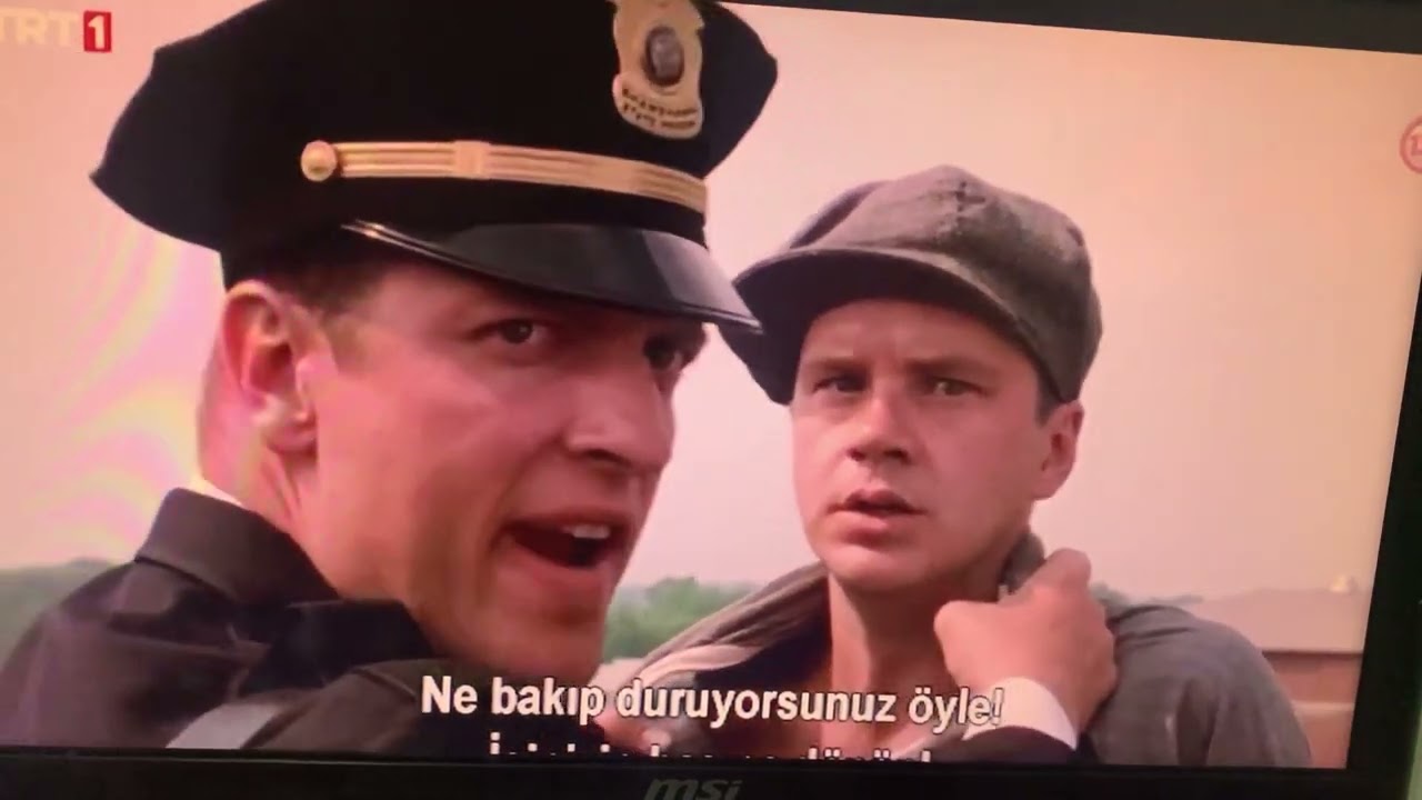 Esaretin Bedeli TRT Dublaj çatı sahnesi
