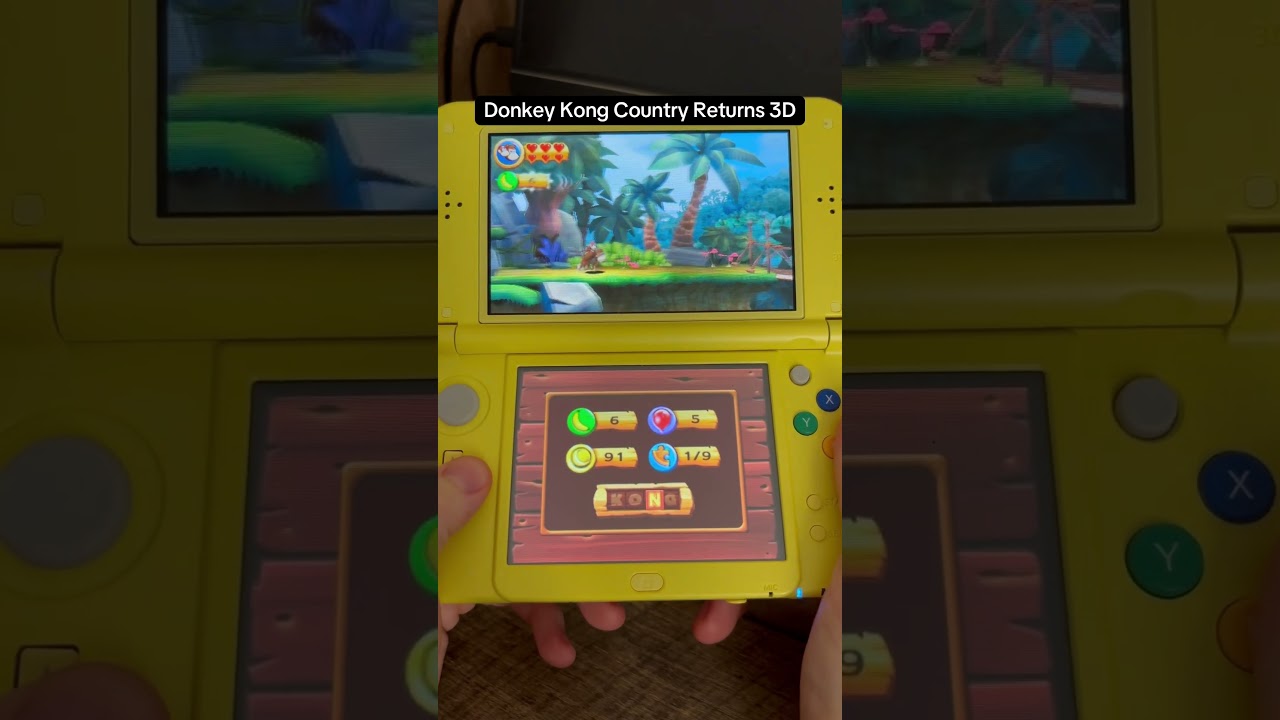 Donkey Kong Country Returns 3D (3DS)
