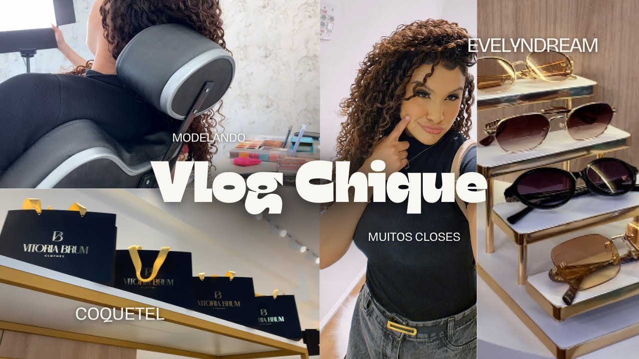 VLOG: Rotina da Manhã, Fui Modelo de maquiagem + Coquetel 🛍️💕💅🏼