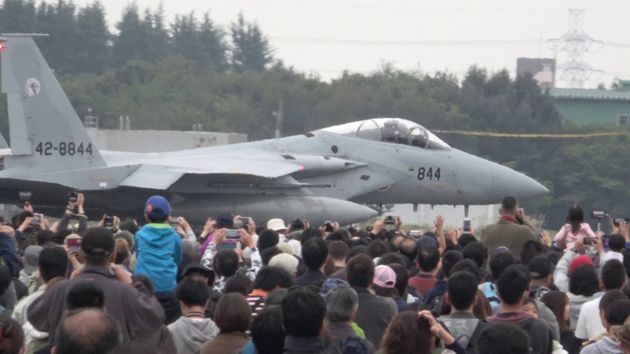 帰投【2019入間基地航空祭が今年で最後であろうRF‐4ド派手にバイバイ】RT-4 F-15 F-2 各基地へ nrthhh