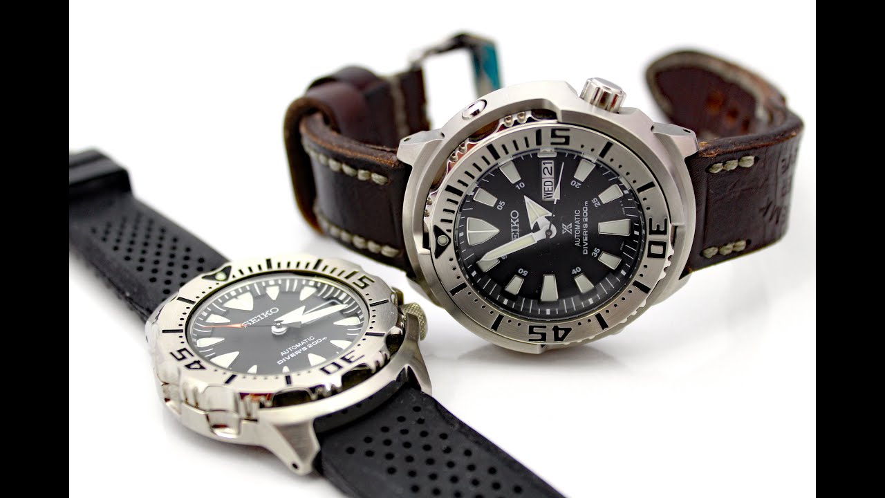 Seiko Prospex SRP637K1 Baby Tuna Vs Seiko SRP307 “Monster”