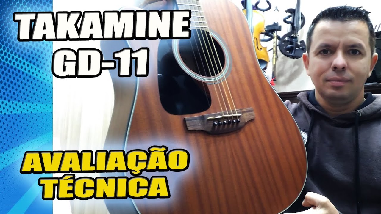 Takamine GD11 MCE é bom? Review (Violão Takamine Avaliação)