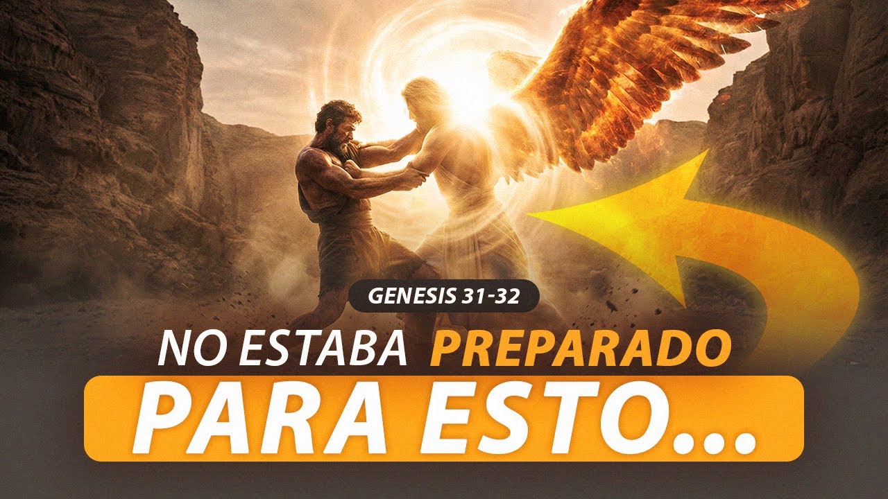 🔥 ¿Por qué Jacob luchó con Dios y salió transformado? | Estudio Bíblico Génesis 31–32 - Iglesia CDP