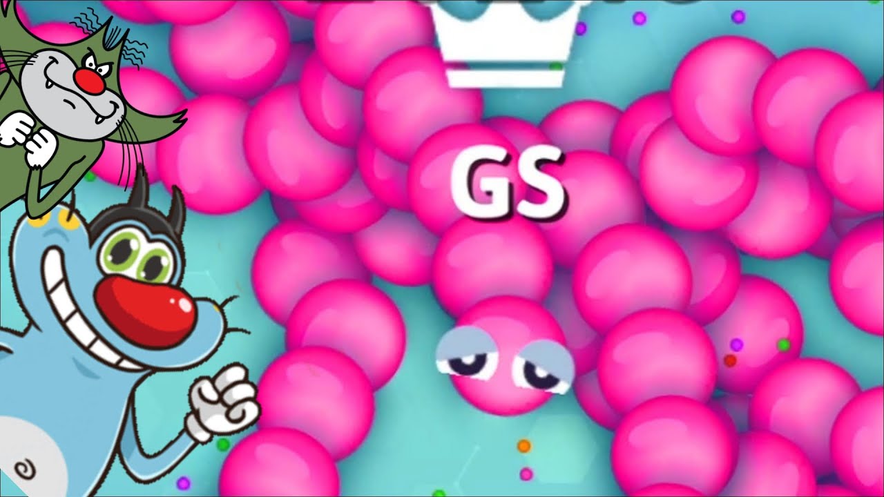 Snake.io Saamp Wali game Best funny 🤣 oggy and Jack Shinchan Nobita Hindi voice