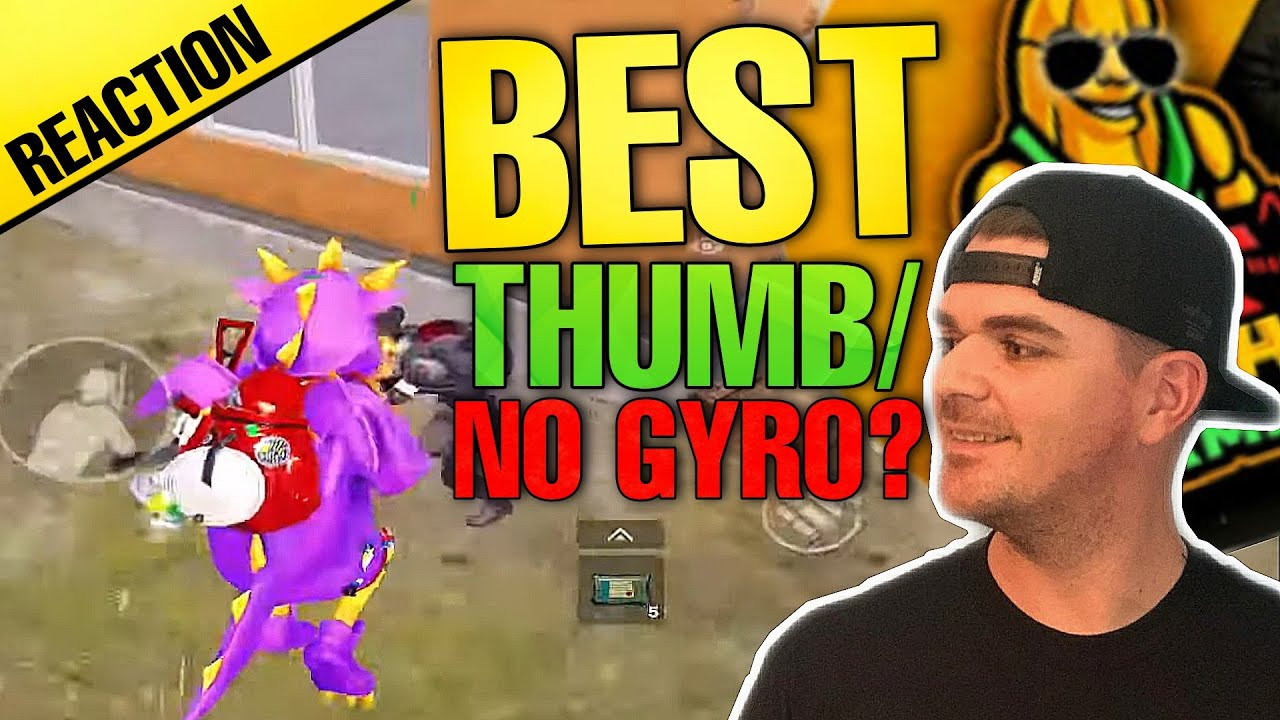 The BEST Thumb/No Gyro Player in the game... (Banana Reaction)
