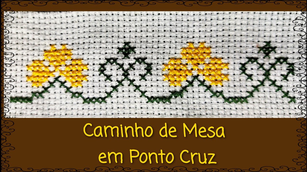 Caminho de Mesa em Ponto Cruz - Passo a passo