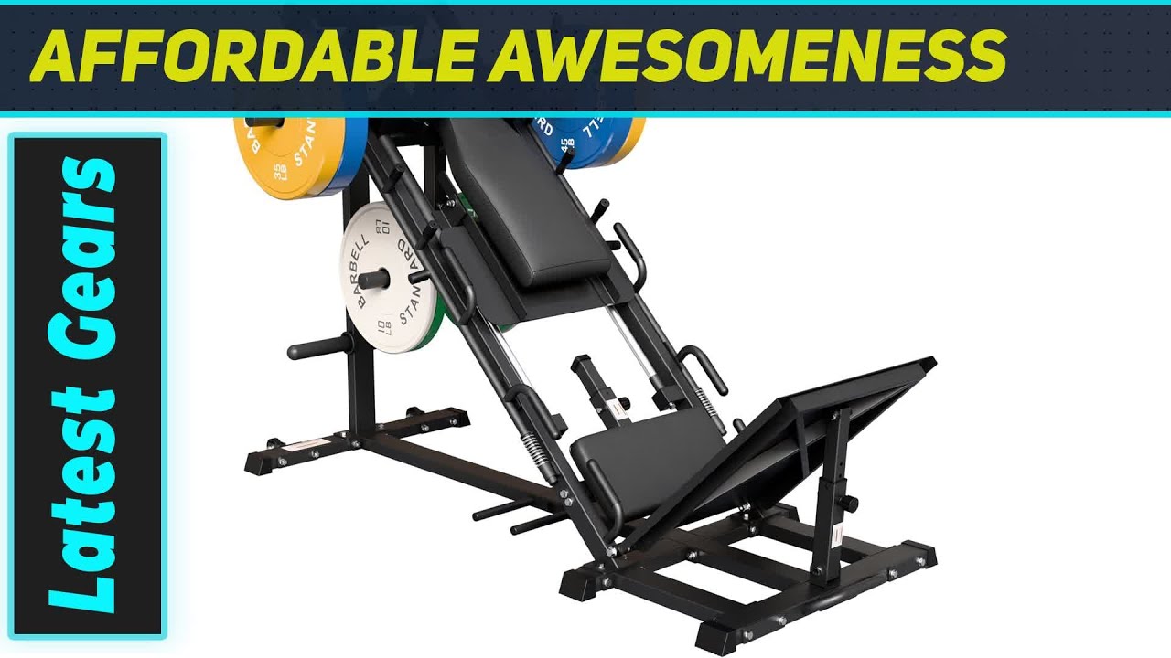 `Комбинация упражнений GMWD Leg Press Hack Squat: Непревзойденный тренажер для нижней части тела!