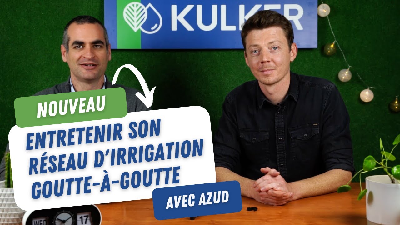 Entretenir son réseau goutte-à-goutte avec AZUD