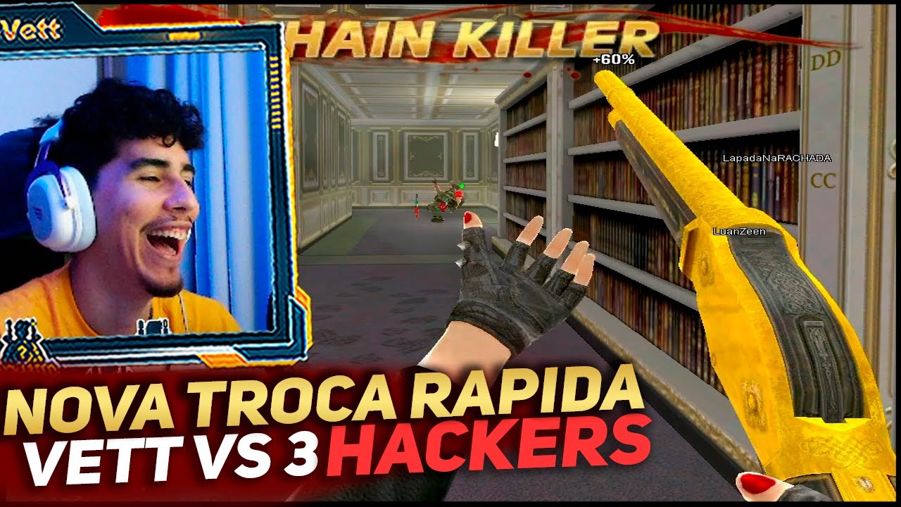 FINALMENTE CHEGOU! BOINA DA SUPER TROCA RAPIDA VS 3 HACKERS...