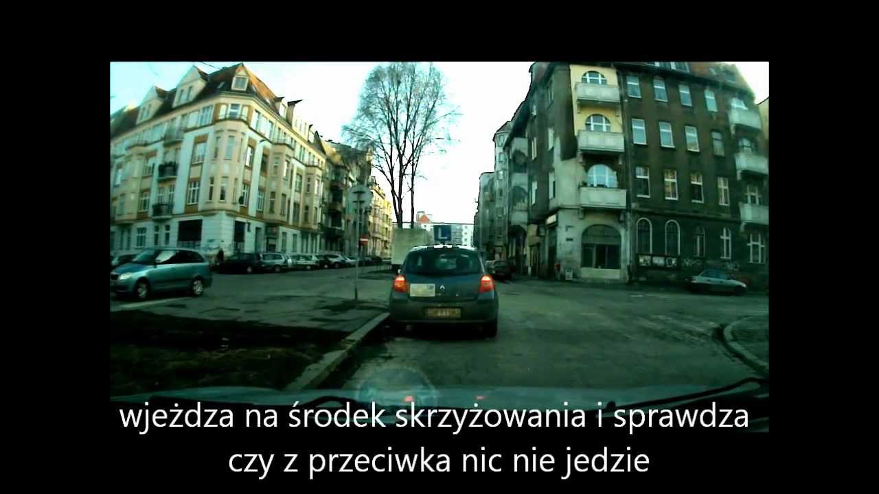 ul. Gajowa, zawracanie na jednokierunkowej, skręt w lewo