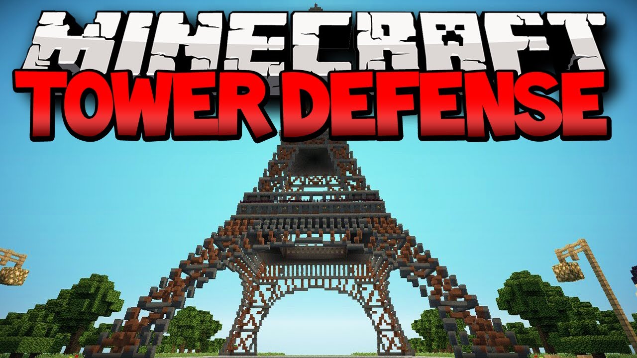 Minecraft Tower Defense PvP War (Minecraft Towers Mini-Game) w/ Lachlan & Friends