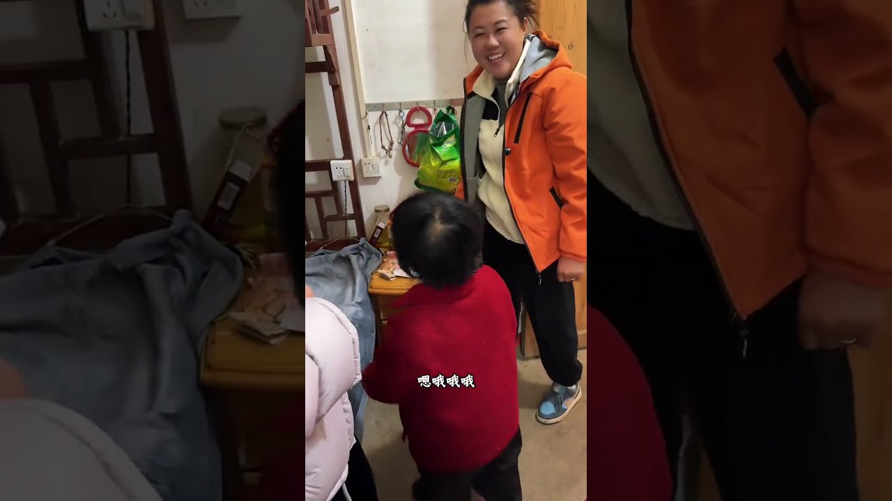 阳阳娘家来江西啦！看把忠义这小子激动的语无伦次，阿姨今天非常高兴#亲情无价 。
