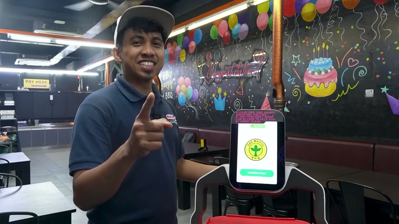 FOOD DELIVERY ROBOT - AKSUCCESSROBOTICS