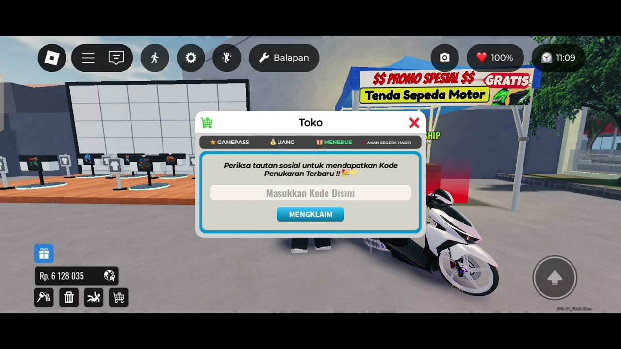 Kode redeem terbaru drag drive simulator (dds/rdid) bulan Oktober 2025