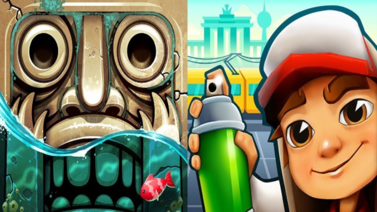 Temple Run 2 Pirate Cove Vs Subway Surfers Berlin 2018 Android Gameplay