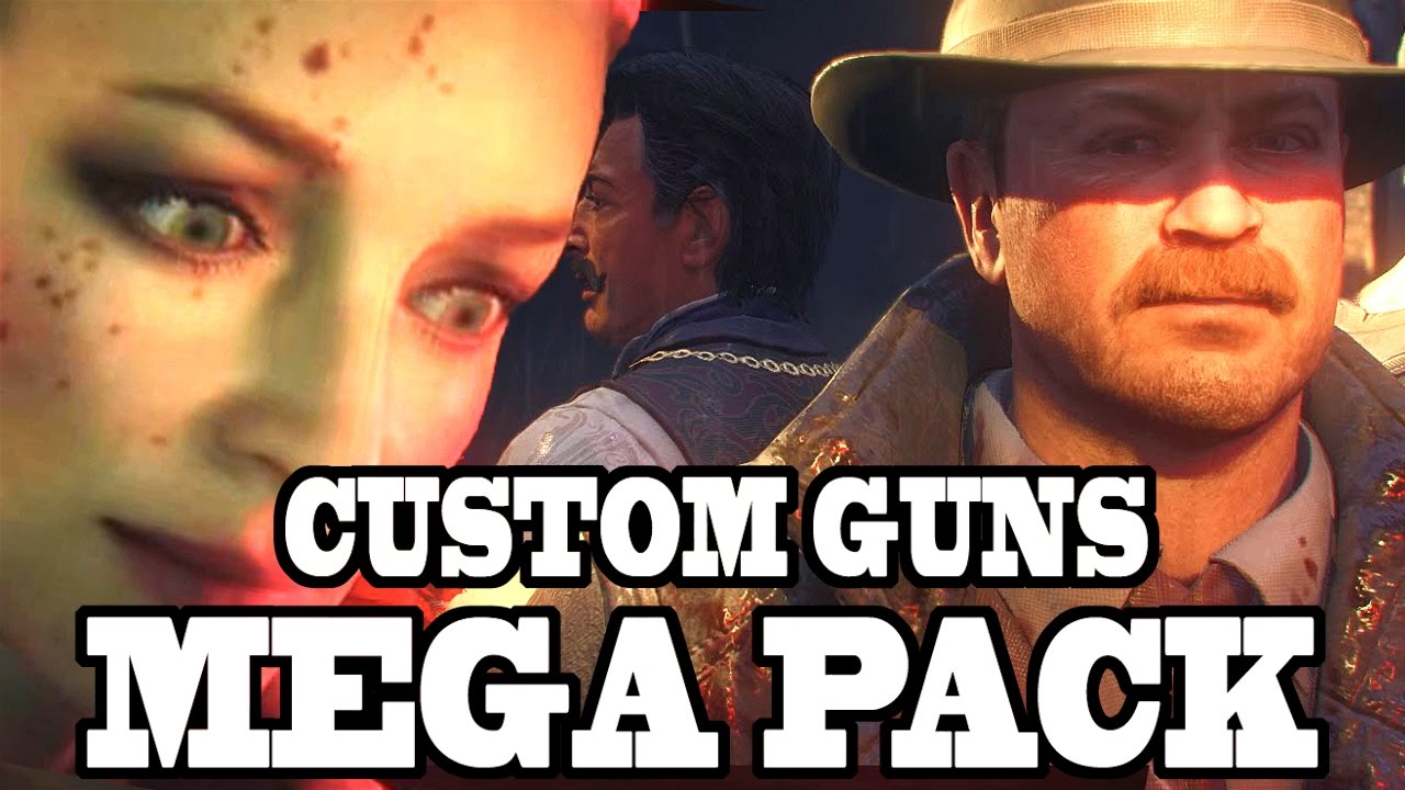 CUSTOM GUNS MEGA PACK IN ZOMBIES! 70+ IN MYSTERY BOX! Call of Duty Black Ops 3 Mod Gameplay