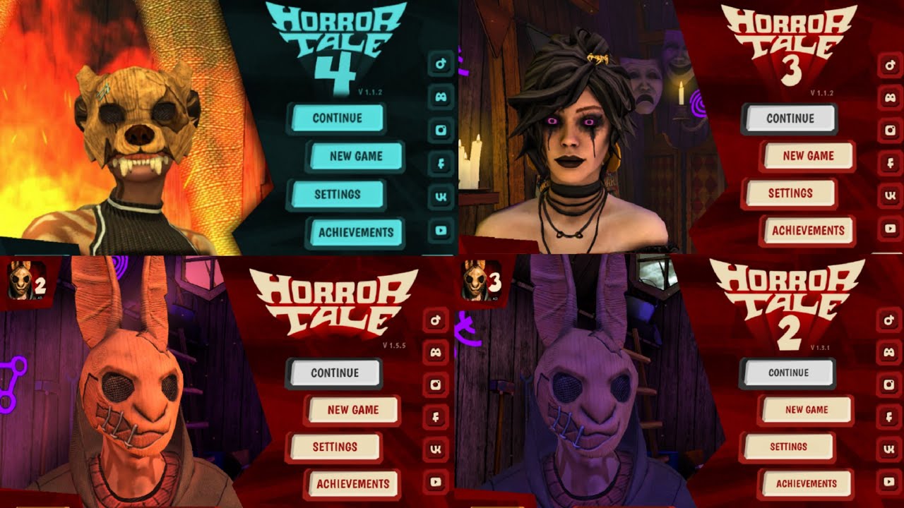 Horror tale 1,2,3,4 Gameplay | Horror tale 4 Official 