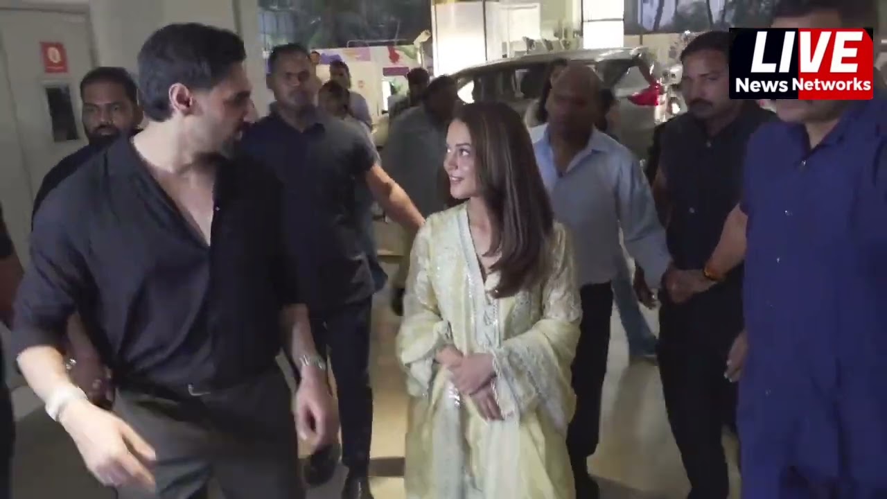 Ahan Shetty And Anya Singh Attend A Special Screening Hosted By Gm Modular