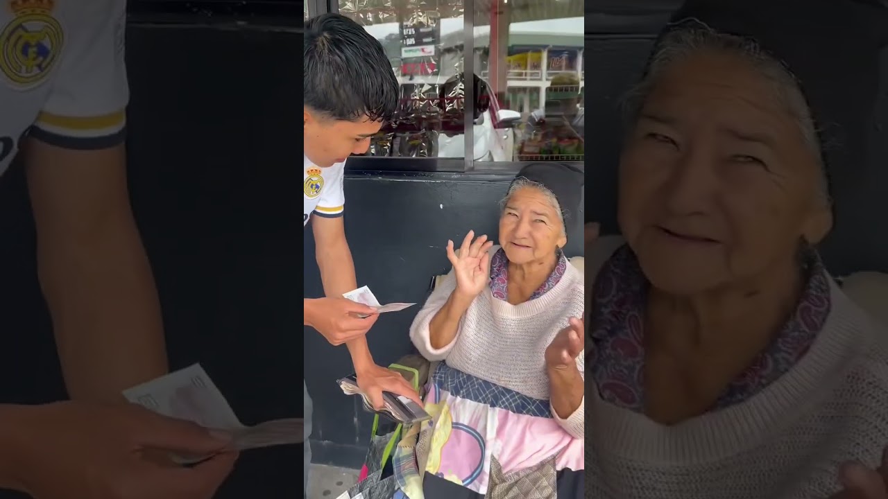 Madre llora al recibir una bendición 🙏