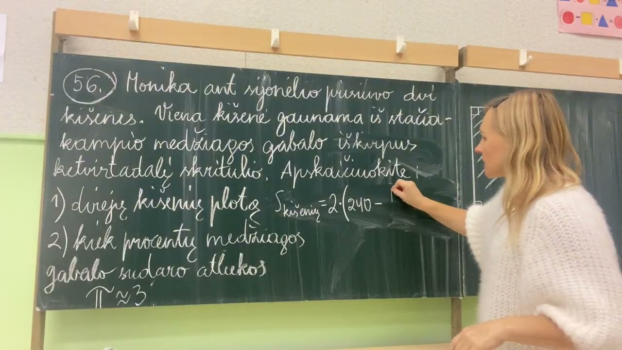 7 klasė.  Apskritimas ir skritulys  Kartojimas nebaigta