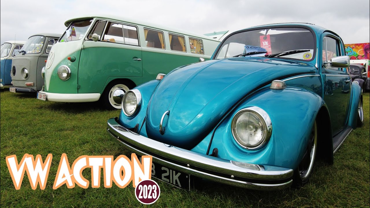 VW Action 2023 - Everyday Vehicle Concours - Aircooled VW Bugs Volkswagen Bus (No Particular Order)